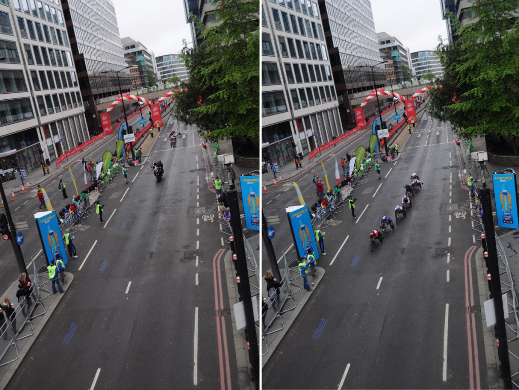 Maratonul de la Londra 2015 - vedere dinspre London Bridge